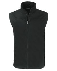 Image of Cutter & Buck Charter Recycled Packable Mens Full Zip Vest