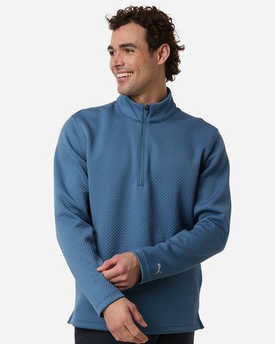 Puma Golf Men's Pebble Quarter-Zip Pullover image thumbnail