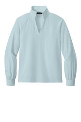 Image of Mercer+Mettle Women's Long Sleeve Buttery Soft Popover Blouse