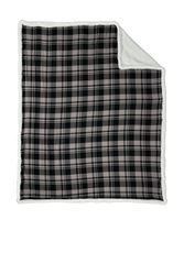 Image of Port Authority Flannel Sherpa Blanket