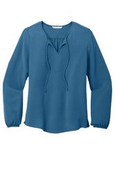 Image of Port Authority Women's Textured Crepe Blouse 