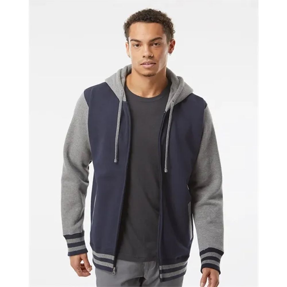 Image of Unisex Heavyweight Full-Zip Hooded Sweatshirt