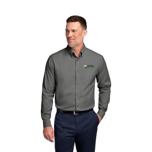 Brooks Brothers Wrinkle-Free Stretch Pinpoint Shirt - TALL image thumbnail