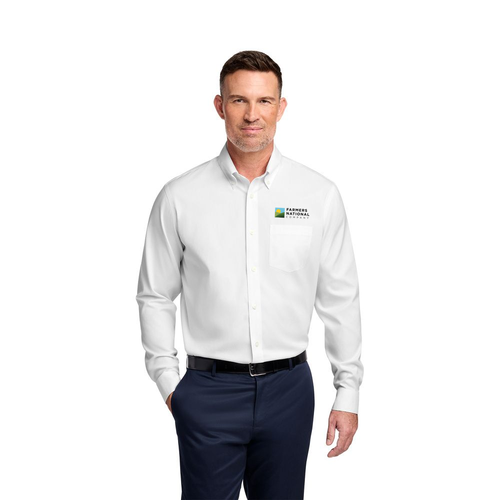 Brooks Brothers Wrinkle-Free Stretch Pinpoint Shirt - TALL image thumbnail