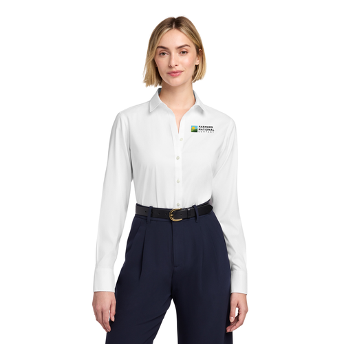 Brooks Brothers Women's Wrinkle-Free Stretch Pinpoint Shirt image thumbnail