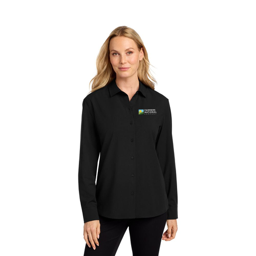 Mercer+Mettle Women's Long-Sleeve Stretch Woven Shirt image thumbnail