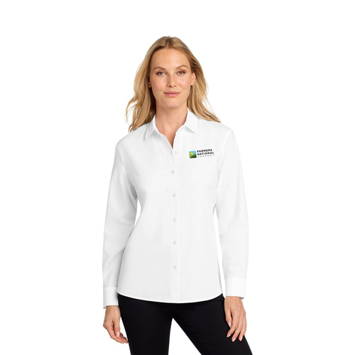 Mercer+Mettle Women's Long-Sleeve Stretch Woven Shirt image thumbnail
