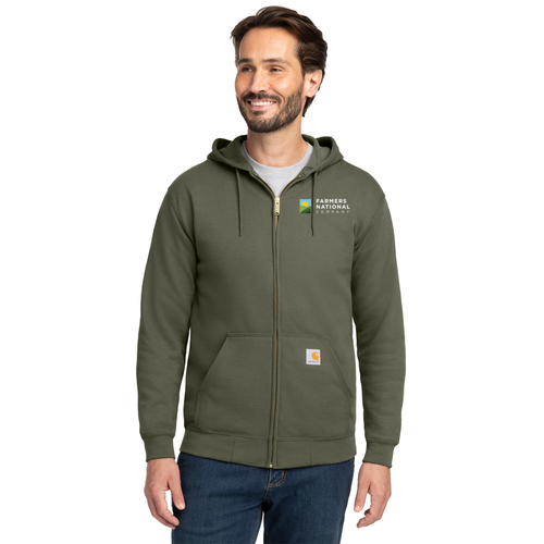 Carhartt Midweight Hooded Zip-Front Sweatshirt image thumbnail