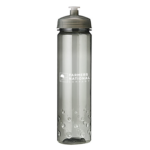 24 oz Sport Water Bottle - Translucent Grey image thumbnail