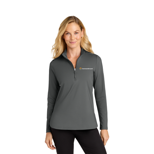 CommonGround - Women's C-FREE Double Knit 1/4-Zip image thumbnail