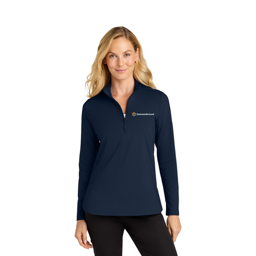 CommonGround - Women's C-FREE Double Knit 1/4-Zip image thumbnail