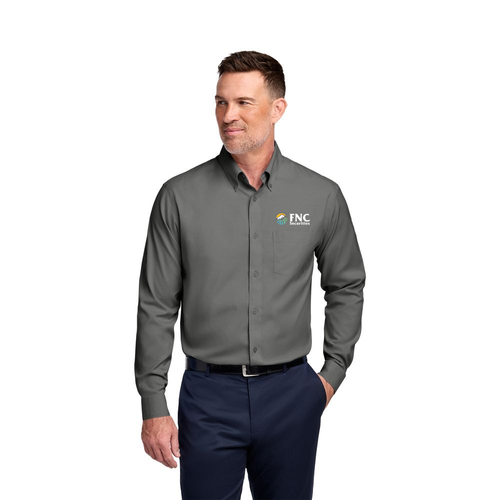 FNC Securities - Brooks Brothers Wrinkle-Free Stretch Pinpoint Shirt - TALL  image thumbnail