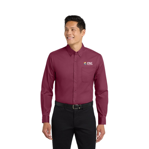 FNC Securities - Long-Sleeve Easy Care Shirt - TALL  image thumbnail