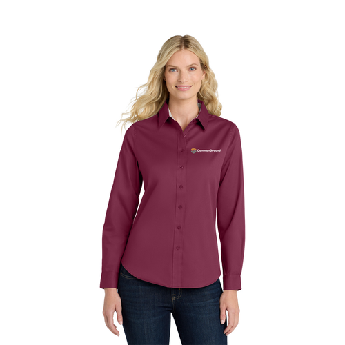 CommonGround - Women's Long-Sleeve Easy Care Shirt  image thumbnail