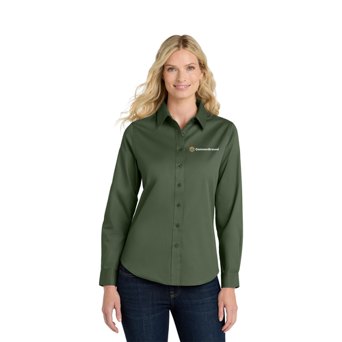 CommonGround - Women's Long-Sleeve Easy Care Shirt  image thumbnail