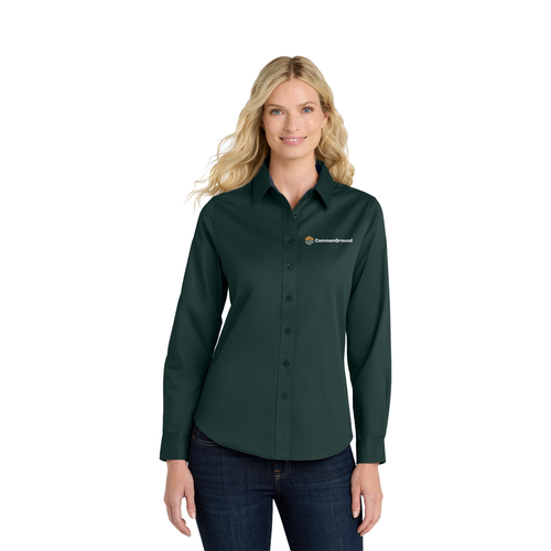 CommonGround - Women's Long-Sleeve Easy Care Shirt  image thumbnail