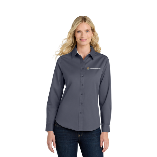 CommonGround - Women's Long-Sleeve Easy Care Shirt  image thumbnail