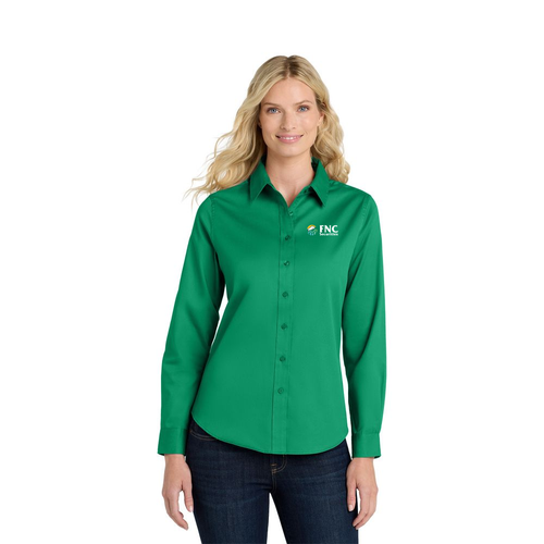 FNC Securities - Women's Long-Sleeve Easy Care Shirt image thumbnail FNC Securities - Women's Long-Sleeve Easy Care Shirt image thumbnail