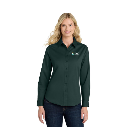 FNC Securities - Women's Long-Sleeve Easy Care Shirt image thumbnail FNC Securities - Women's Long-Sleeve Easy Care Shirt image thumbnail