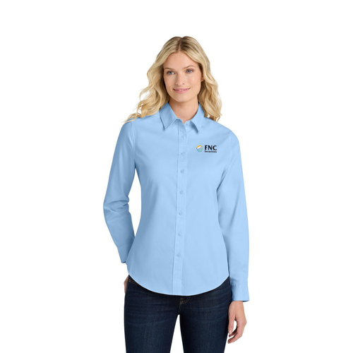 FNC Securities - Women's Long-Sleeve Easy Care Shirt image thumbnail FNC Securities - Women's Long-Sleeve Easy Care Shirt image thumbnail