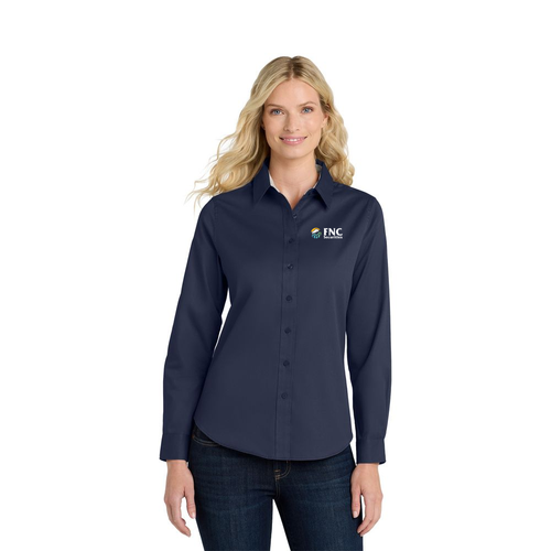 FNC Securities - Women's Long-Sleeve Easy Care Shirt image thumbnail FNC Securities - Women's Long-Sleeve Easy Care Shirt image thumbnail