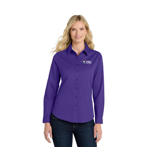 FNC Securities - Women's Long-Sleeve Easy Care Shirt image thumbnail FNC Securities - Women's Long-Sleeve Easy Care Shirt image thumbnail