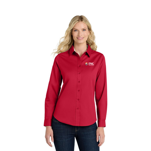 FNC Securities - Women's Long-Sleeve Easy Care Shirt image thumbnail FNC Securities - Women's Long-Sleeve Easy Care Shirt image thumbnail