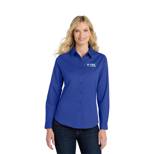 FNC Securities - Women's Long-Sleeve Easy Care Shirt image thumbnail FNC Securities - Women's Long-Sleeve Easy Care Shirt image thumbnail