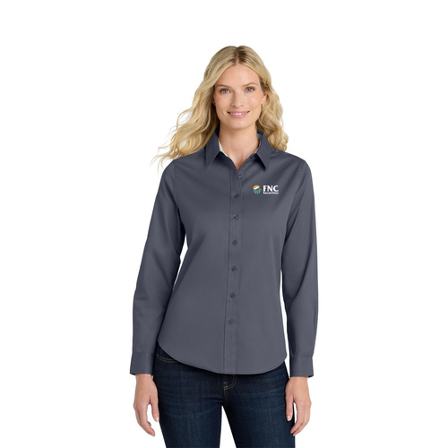 FNC Securities - Women's Long-Sleeve Easy Care Shirt image thumbnail FNC Securities - Women's Long-Sleeve Easy Care Shirt image thumbnail