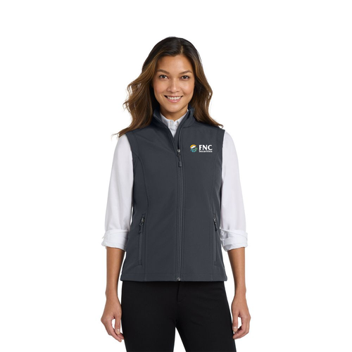 FNC Securities - Women's Core Soft Shell Vest image thumbnail FNC Securities - Women's Core Soft Shell Vest image thumbnail