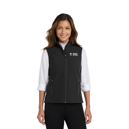 FNC Securities - Women's Core Soft Shell Vest image thumbnail FNC Securities - Women's Core Soft Shell Vest image thumbnail