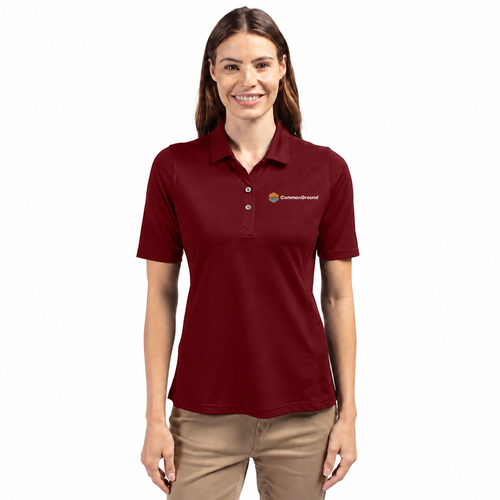 CommonGround - Cutter & Buck Pique Women's Polo image thumbnail
