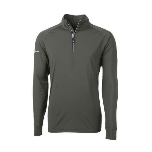Men's Adapt Eco Knit Stretch Recycled Big & Tall Quarter Zip Pullover image thumbnail