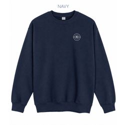 Image of Live Like No One Else Cruise Crewneck with Embroidered Logo