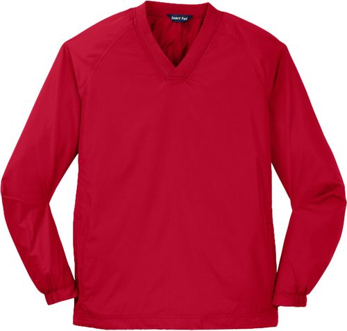 Sport-Tek® V-Neck Raglan Wind Shirt  image thumbnail
