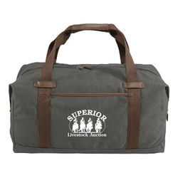 Image of Port Authority ® Cotton Canvas Duffel