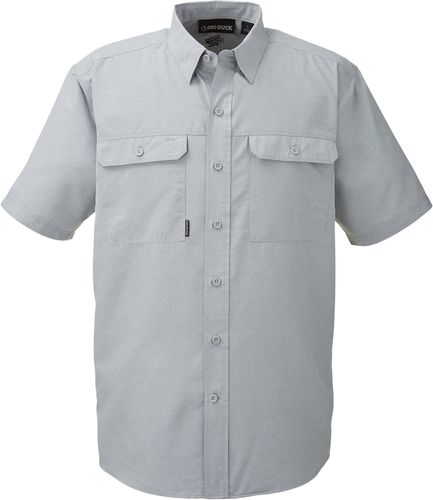 DRI DUCK - Crossroad Woven Short Sleeve Shirt image thumbnail