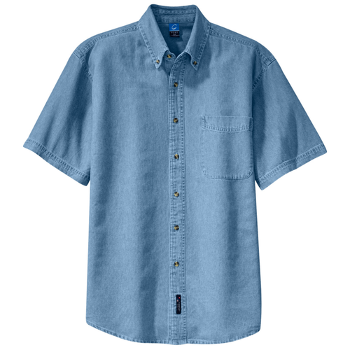 Port & Company® - Short Sleeve Value Denim Shirt image thumbnail