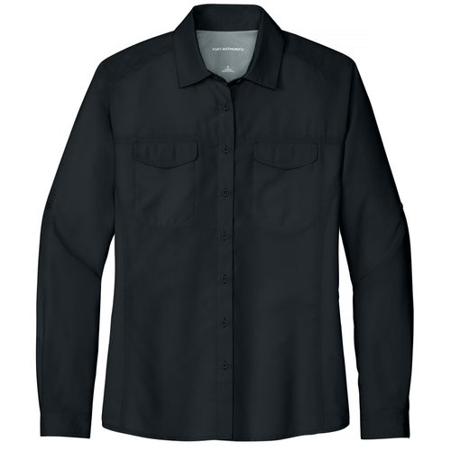 Port Authority® Ladies Long Sleeve UV Daybreak Shirt image thumbnail