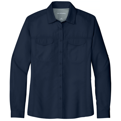 Port Authority® Ladies Long Sleeve UV Daybreak Shirt image thumbnail