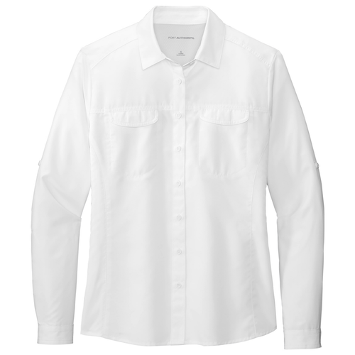 Port Authority® Ladies Long Sleeve UV Daybreak Shirt image thumbnail