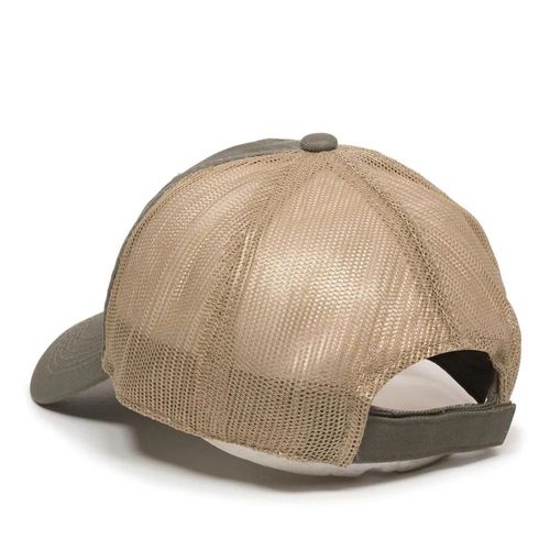 Olive/Tan Heavy Washed Mesh Back - PUB Quick Ship image thumbnail