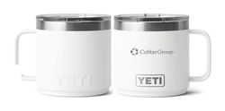 Image of YETI® Rambler 14 Oz. Stackable Ceramic-Lined Mug w/ MagSlider Lid - YRAMUGC14 - Black