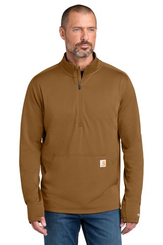 Carhartt Force 1/2-Zip Grid Fleece CT107814 image thumbnail