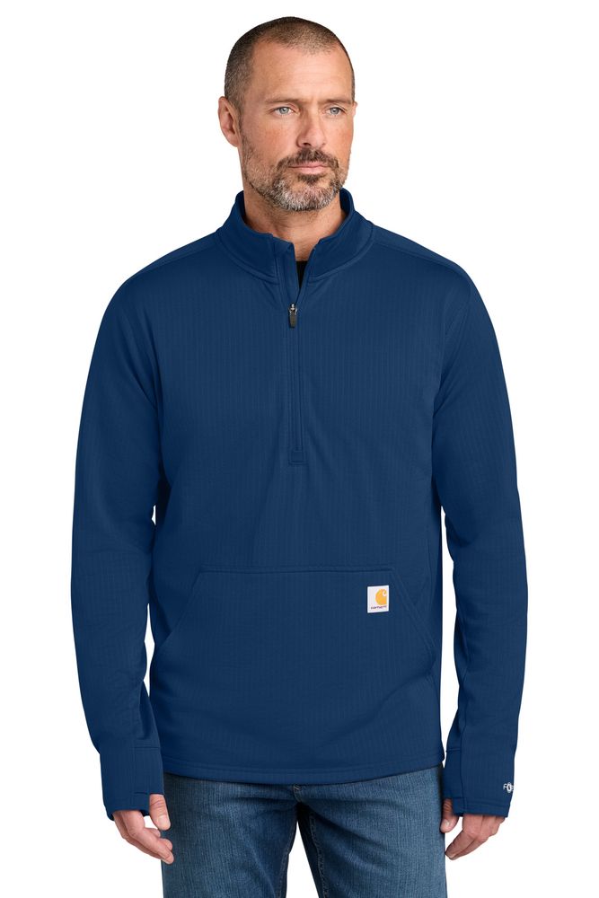 Carhartt Force 1/2-Zip Grid Fleece CT107814 primary image