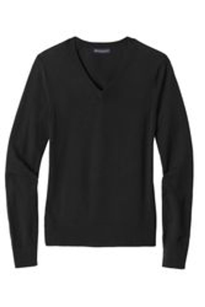 Brooks Brothers Women's Washable Merino V-Neck Sweater BB18411 primary image