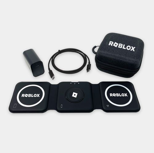 Trio Pro - 3-in-1 Travel Charger With Case - Black image thumbnail