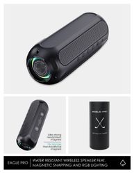 Image of Eagle Pro - Water-Resistant Wireless Speaker Feat. Magnetic Snapping