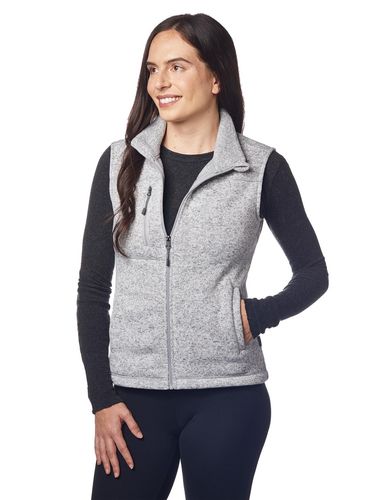 Landway - Ladies Ashton Sweater Knit Fleece Vest image thumbnail