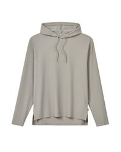 Johnnie-O Men's Hoppin Ribbed Knit Performance Hoodie image thumbnail